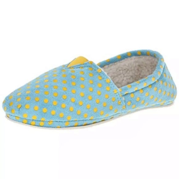 Isaac Mizrahi Stassi Polka Dot Slippers - Picture 1 of 5